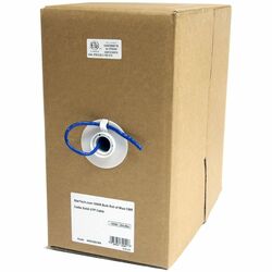 StarTech.com 1000 ft Bulk Roll of Blue CMR Cat.5e Solid UTP Cable