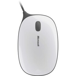 Microsoft Express Mouse - BlueTrack - Wired - Gray, White