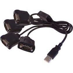 SIIG ID-SC0411-S1 Serial Data Transfer Cable for Barcode Reader, Netw