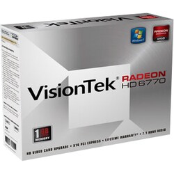 Visiontek 900368 Radeon HD 6770 Graphics Card - 1 GB GDDR5 SDRAM - PC
