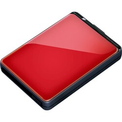 Buffalo MiniStation Plus HD-PNTU3 1 TB External Hard Drive - Red
