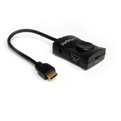 StarTech.com 2 Port HDMI Video Splitter with Audio - USB Powered