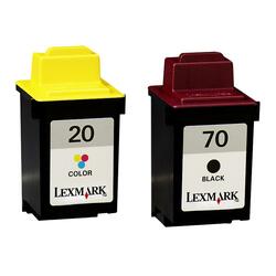 Lexmark Tri-color Ink Cartridge - 600 Page Black, 275 Page Color - Black, Tri-color - Package: 1