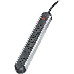 Fellowes 7 Outlets Metal Power Strip