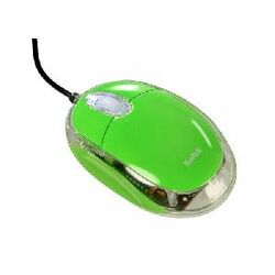 SAITEK PM09AG Notebook Optical Mouse (Green)