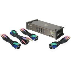 IOGEAR Miniview Symphony 4-port Multi-function KVM Switch