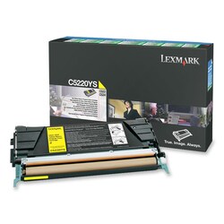 Lexmark Yellow Return Program Toner Cartridge