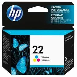 HP No. 22 Tri-Color Ink Cartridge