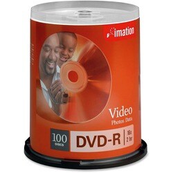Imation 16x DVD-R Media - 4.7GB - 120mm Standard