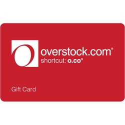 $100 Overstock.com Gift Card