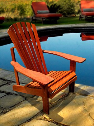 Wood outdoor furniture
