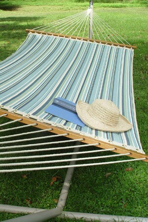 A hammock is wonderful place to relax