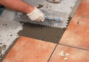 Tile flooring