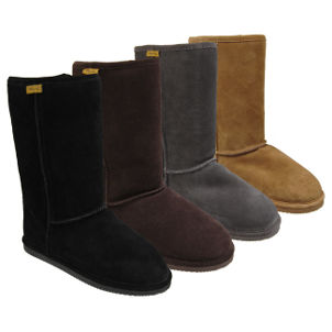 Sheepskin boots