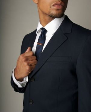 Man in a suit and tie