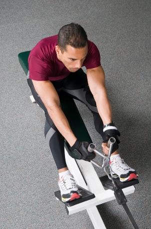 Man exercising