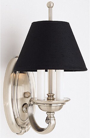 Bathroom light fixture wall sconce