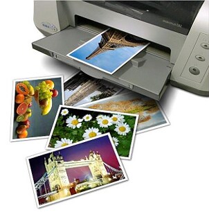 Printer producing prints over a wireless connection