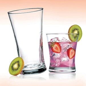 Drinking glasses and barware