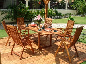 Teak wood dining set