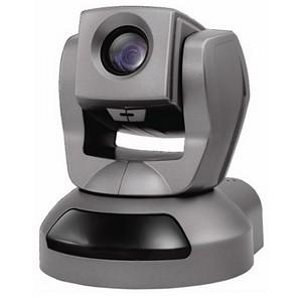 Black swiveling security camera for the home