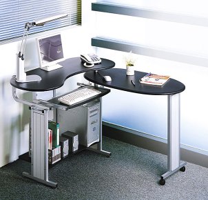 Home office computer cabinet