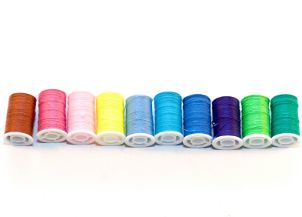 Spools of thread