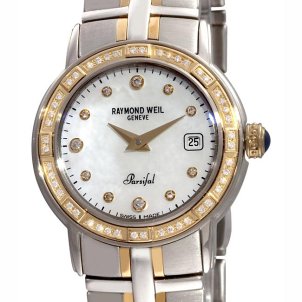 Raymond Weil woman's parsifal two-tone diamond watch
