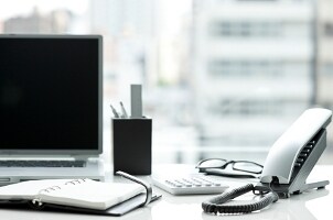 Personal computer space in an office
