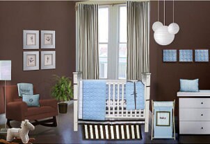 Adorable baby nursery
