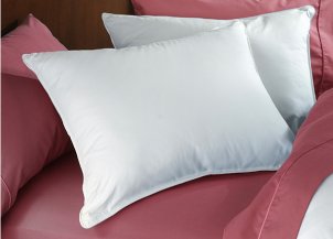 Soft down pillows