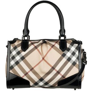 Burberry bowler handbag for a holiday gift