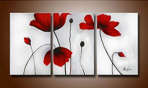 Canvas art replicates the look of a gallery