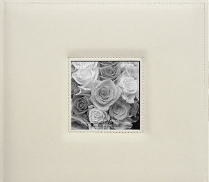Wedding scrapbook albums are distinctive in their color and design