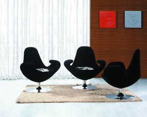 A Midcentury-inspired Room