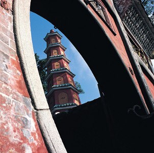 Traditional Chinese gate